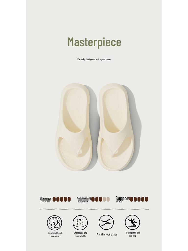 2025 New Thick-Soled EVA Summer Flip-Flops for Men & Women