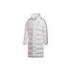 Originals Trefoil Long Down Jacket With Hood Men Outerwear White FL0008