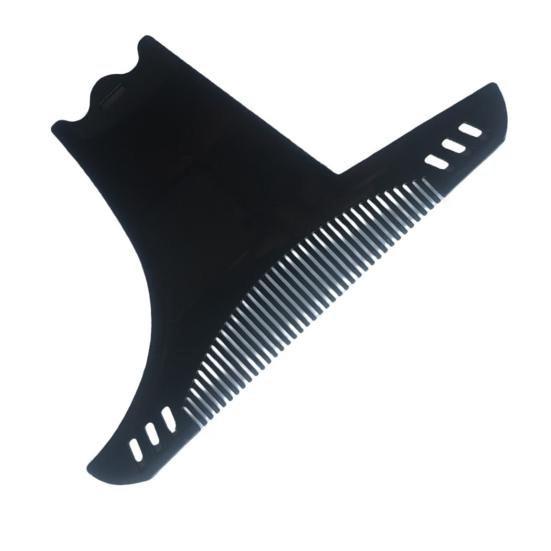 Men Beard Comb 6-In-1 Beard Shaper Moustache Styling Template Beard Trimmer Guide Shaping Salon Tools Barber Accessories
