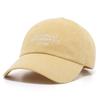 NATIONAL GEOGRAPHIC N243AHA510 Stitch Washed Ball Cap MUSTARD