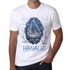 Men’s Vintage Tee Shirt Graphic T Shirt Ship Me To Hanalei White