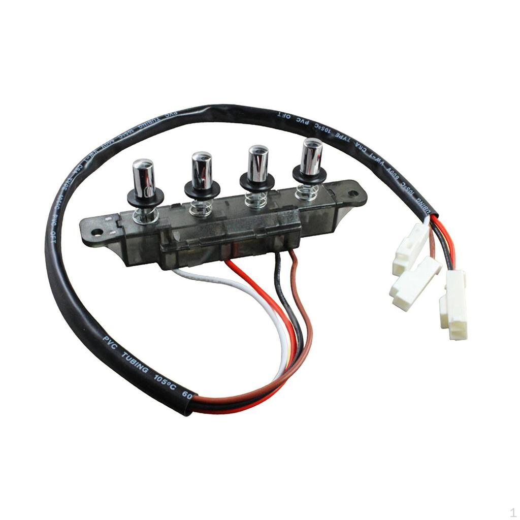 Cooker Hood Button Switch Push Piano Type Attachment Control Board