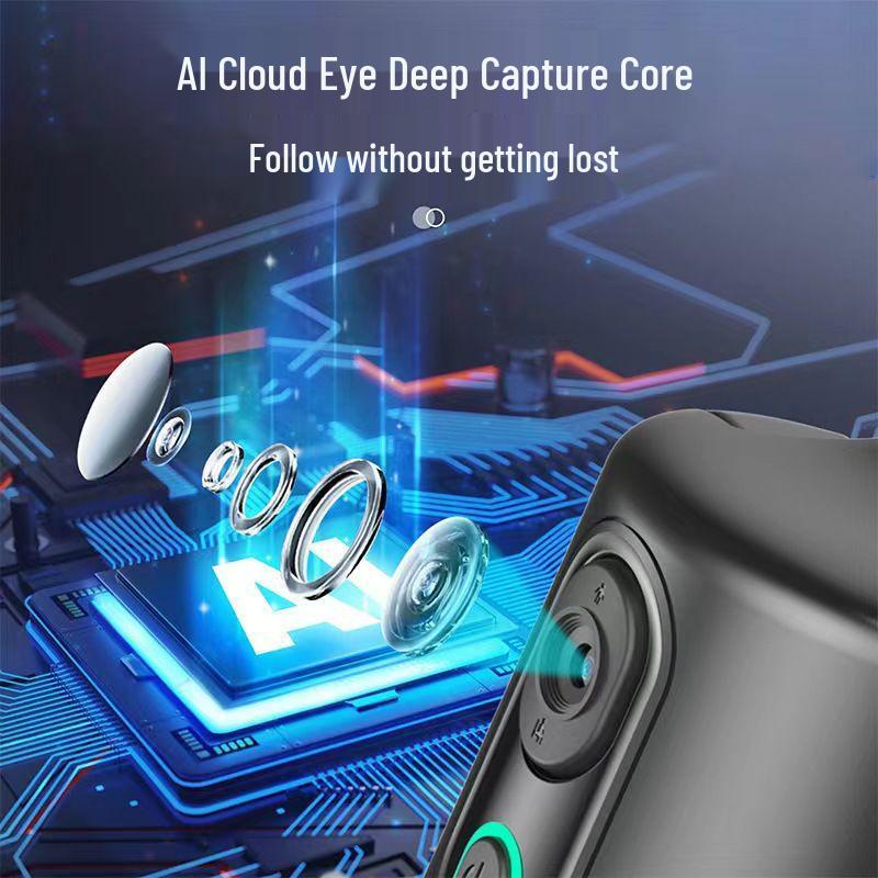 360° AI Face Tracking Selfie Gimbal Stabilizer for Smartphones