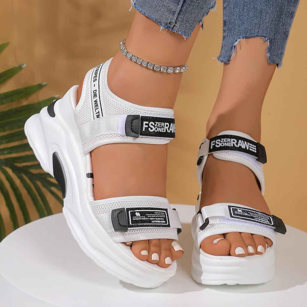 Fashion Summer Trend Women Platform Wedge Sandals Light Casual Beach Sandals Fashion New Comfortable Shoes for Women Zapatos De Mujer