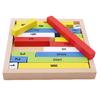 Montessori Education Wooden Toys 1-10 Digit Cognitive Math Toy Teaching Logarithm Version Kid Early