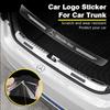 1Pcs Transparent Car Trunk Badge Protective Sticker Car Accessories For Mercedes Benz W205 W177 W212 W213 W221 W220 W176 ML G63 E63 GT AMG