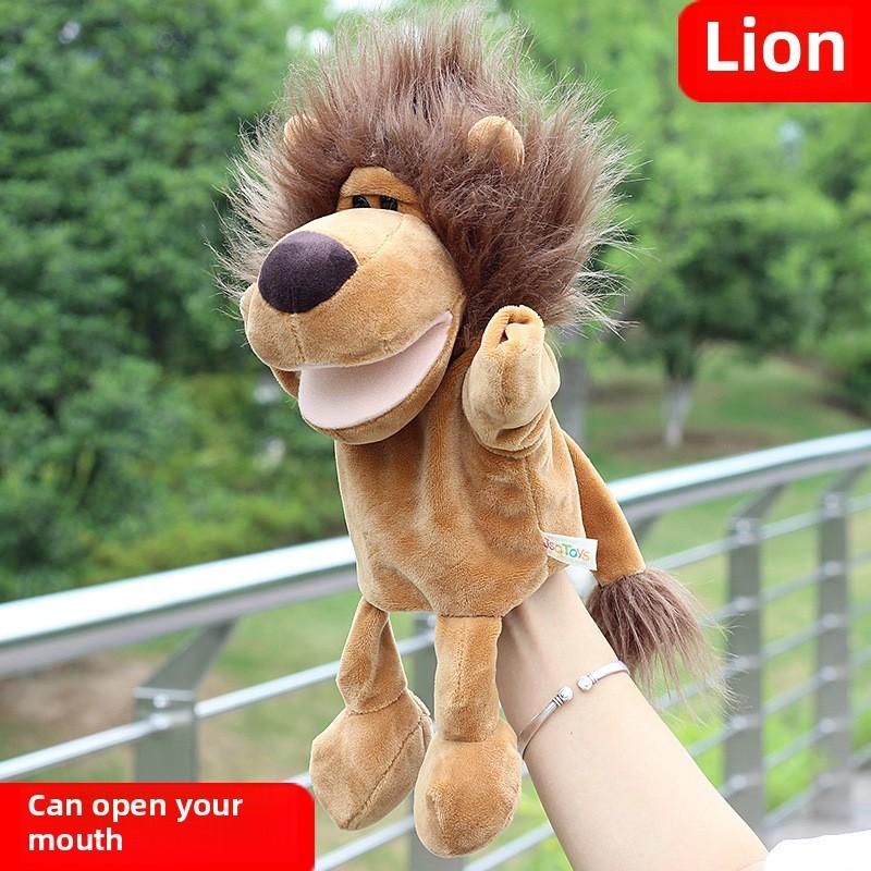 Hand Animal Jungle Puppet Pp Cotton Plush Toy Kids Classroom Play Gift Doll
