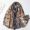 2024 Spring And Autumn Winter New Cotton And Hemp Long Thin Scarf Travel Versatile Sunscreen Warm Shawl For Women