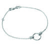 [L3890] - Silver Bracelet 'Sissi' White Silver (rhodium Plated) - 10 Mm