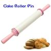 1 Pcs Cake Roller Pin Baking Biscuit Fondant Cake Dough Roller Plastic Non-Stick Adjustable Rolling Pin Baking Tools