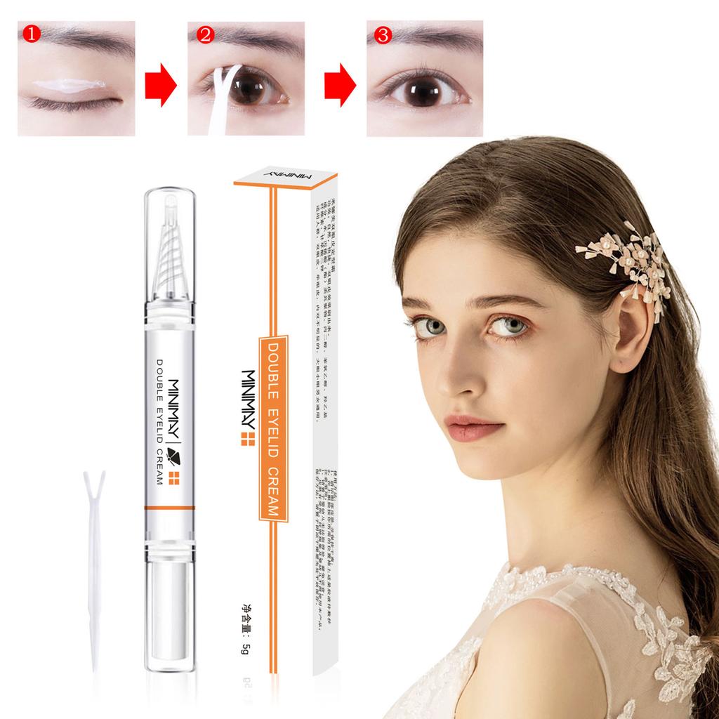 Паста длительного действия для формирования двойного века, водостойкий клей-карандаш для двойного века, карандаш для двойного века с 3-секундной складкой, натуральный карандаш для двойного сгиба века