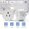 WiFi Smart Plug US Socket 10A Power Outlet with Timer Voice and APP Remote Control for Home Automation Alexa Google Home Support