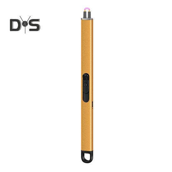 1 комплект, электрический воспламенитель с длинной ручкой, портативный ветрозащитный воспламенитель с зарядкой через USB для кемпинга, пикника, домашнего использования