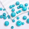 Главная Товары для вечеринок Браслет Круглые свободные бусины DIY Имитация камня Бирюза для изготовления искусственных ювелирных изделий 6-16 мм 50-5 шт. Аксессуары для ожерелья