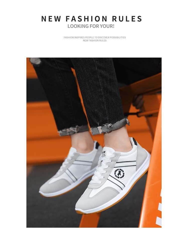 Men's Sports Shoes Autumn New Teen Students Lightweight Board Shoes Breathable Casual Shoes Low-top Fashion Forrest Gump Shoes