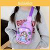 Single Crybaby Pattern Shoulder Crossbody Bag For Kids Breathable Lightweight