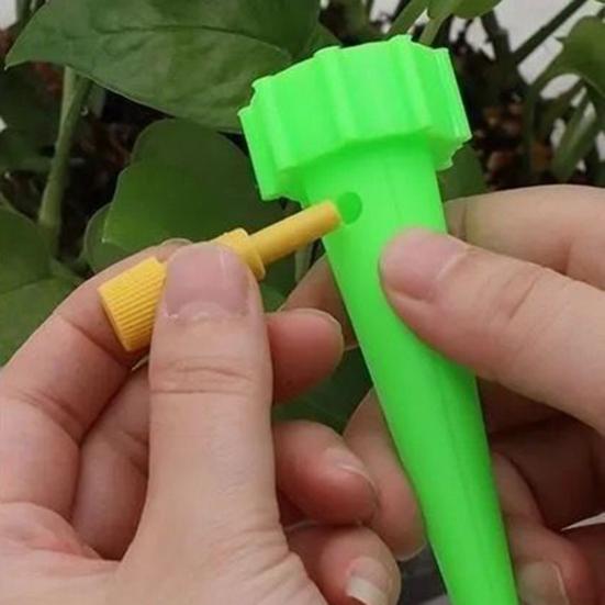 10/12/20/24Pcs Flower Waterer Spike Shoes Irrigation Controllable Water Flow Automatic System Plant Self-watering Tool