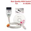 2024 For B.M.W K DCAN For B.M.W Inp With Switch FTDI FT232RL Full Chips OBD2 Diagnostic Cable For B.M.W Car K+DCAN K+CAN K-Line