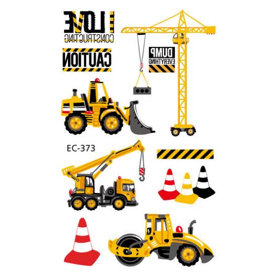 1pcs Fake Tattoo Stickers Cartoon Car Temporary Tattoo Kids Children Hands Arm DIY Body Art Temporary Tattoo Sticker