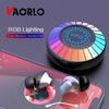 Use VAORLO HD Noise Cancel Bluetooth 5.3 Wireless Earbuds With RGB Light Enjoy Your Music Time High Sounds Quality Headphone