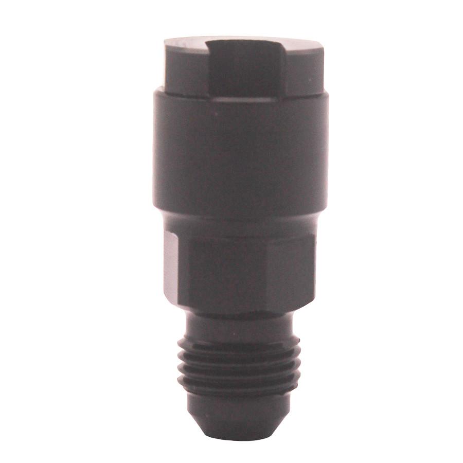 Universal Fuel Line EFI Adapter Fitting -6 AN Male To 1/4" Quick Disconnect Push