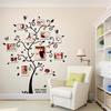 100*120Cm 3D DIY Removable Photo Tree Pvc Wall Decals/Adhesive Wall Stickers Mural Art Home Decor