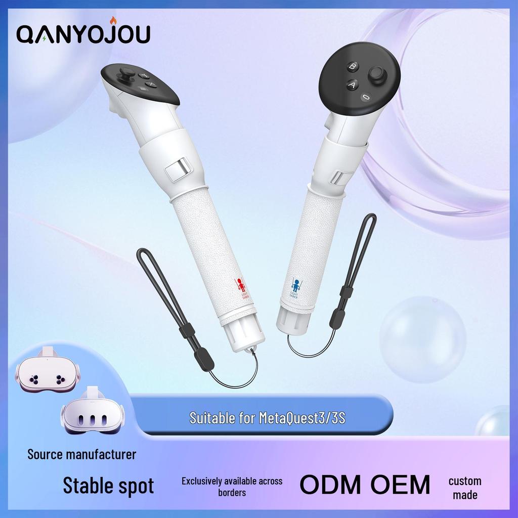 2-Section VR Lightsaber Golf Accessories for MetaQuest 3/Quest 3 Controllers