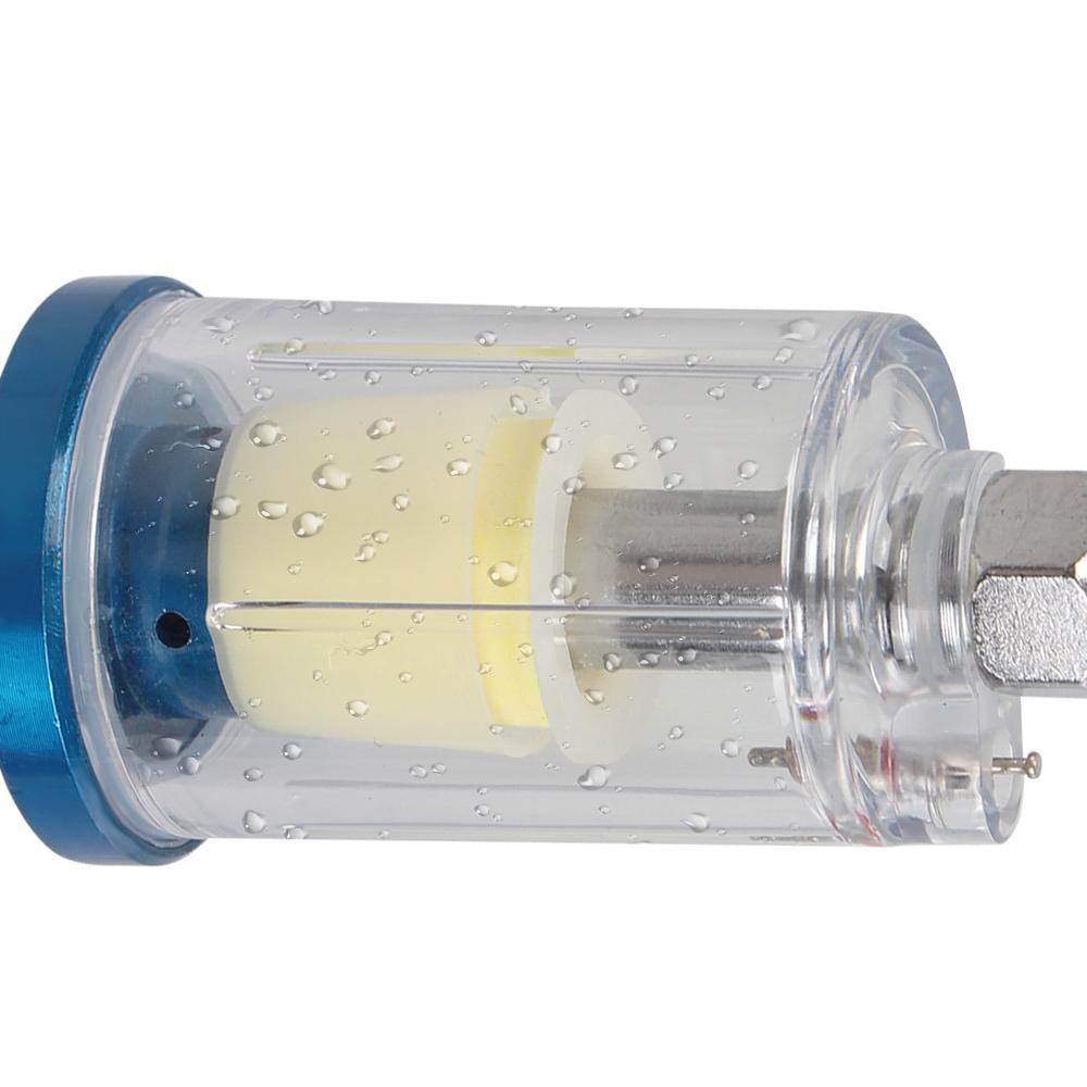 Oil-Water Separator Filter Spray Gun Air Regulator Gauge Pneumatic Tools For Airbrush Air Pressure Adjustment EU Adapter 1/4" Thread