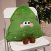 Plush Christmas Tree Pillow: Cozy Sofa Cushion, Girls' Sleeping Pillow, Cute Gift, Bay Window Decoration