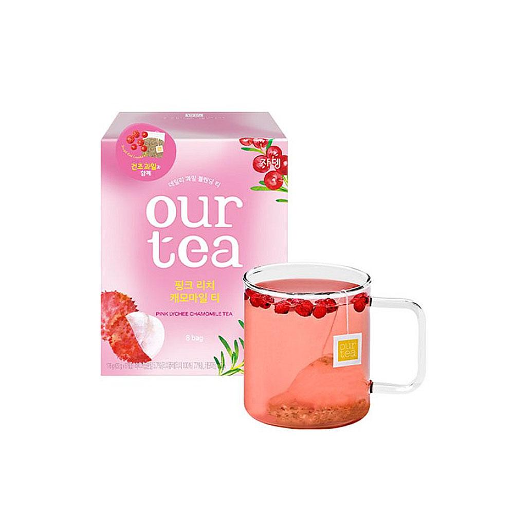 Jardin Our Tea – Korean Real Fruit Tea 8 Bags, Assorted Flavors