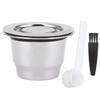 Coffee Capsule Spoon Brush Set Stainless Steel Filter DIY Coffee Machine Supplies