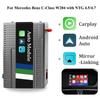 Wireless CarPlay Android Auto Kit Mirror-Link Compatible For Mercedes Benz C-Class W204 with NTG 4.5/4.7