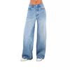 Women's New Casual Loose Wide-legged Jeans Trousers