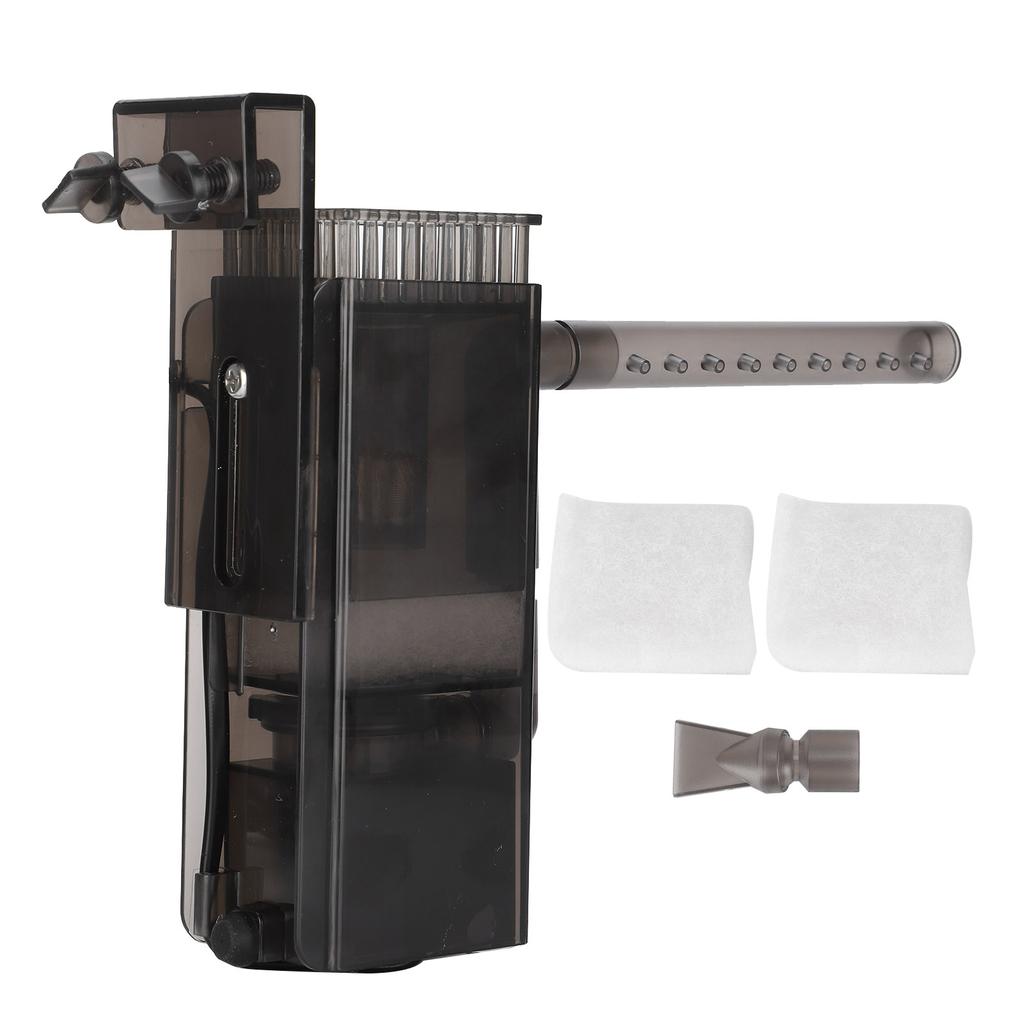 Aquarium Fish Tank External Wallmounted Type Hanging Water Grass Remove Oil Film Filter