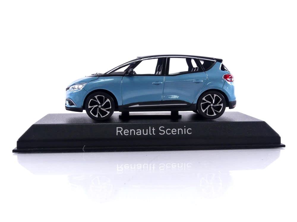 Norev Renault Scenic 2016 Celeste Finished Product 1/43 Blue/Black