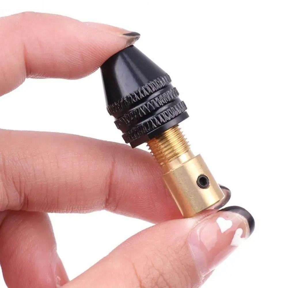 Small Electric Grinder Chuck 0.3-3.4mm Electric Drill Chuck Durable Hand Drill Collet