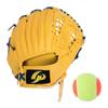 GP Magic Catch Baseball Glove for Juniors and Tennis Ball 36871Y Kids, 9-inch, Yellow, Included, Right-Handed Throw,