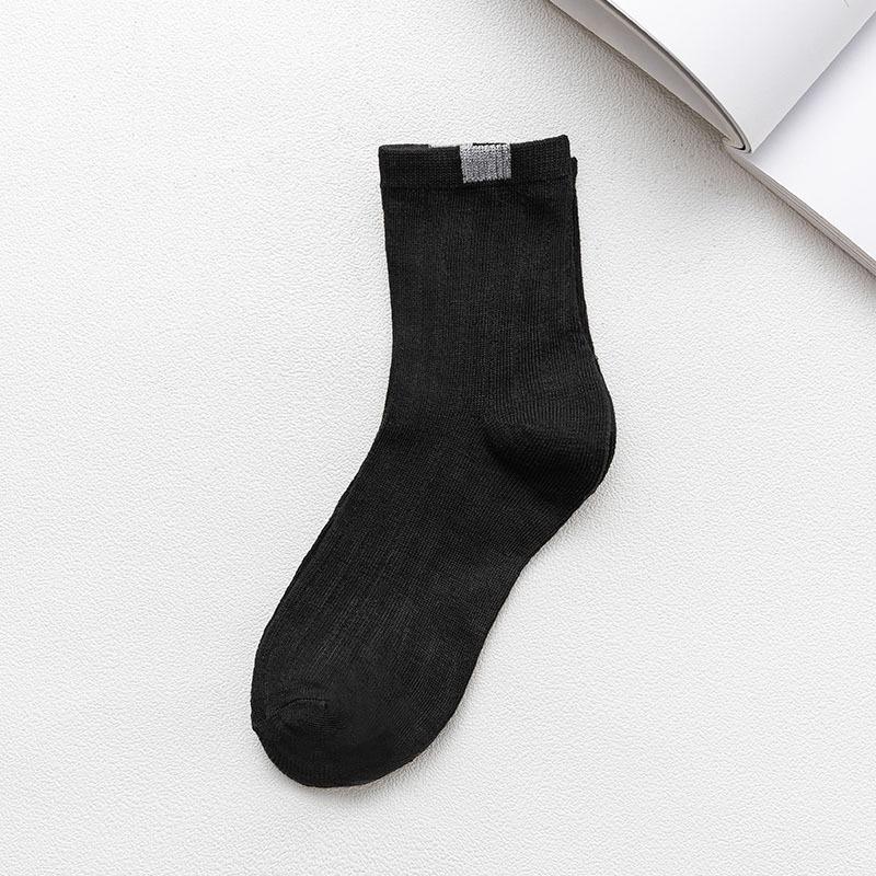 5/10pairs Socks Women Winter Warm Socks for Women New Year Cute Set Men's White Japanese Style Sports Fashion Short Socks Set Femal