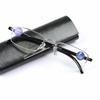 Source of Light 2024 Anti-Blue Light Semi-Rimless Reading Glasses for Men & Women with Resin Coated Lenses and TR Legs