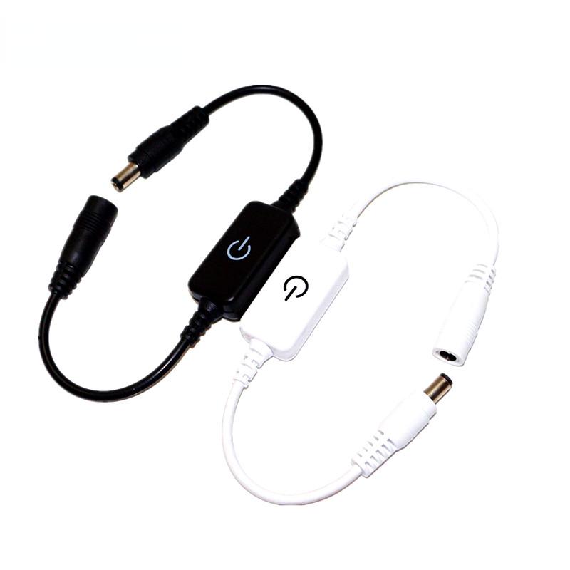 DC 12V 24V LED Strip Touch Dimme Brightness Control Simpl Dimmer Switch Controller for 5050 3528 2835 Light Strip Single Color