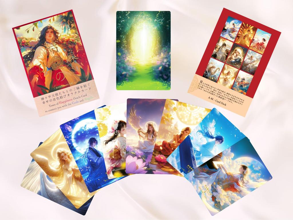 God Therapy No Oracle A Collaboration of 44 Angel and God Cards and Mystical Healing Tones For Healing Spiritual Fortune Telling and Readings for [New