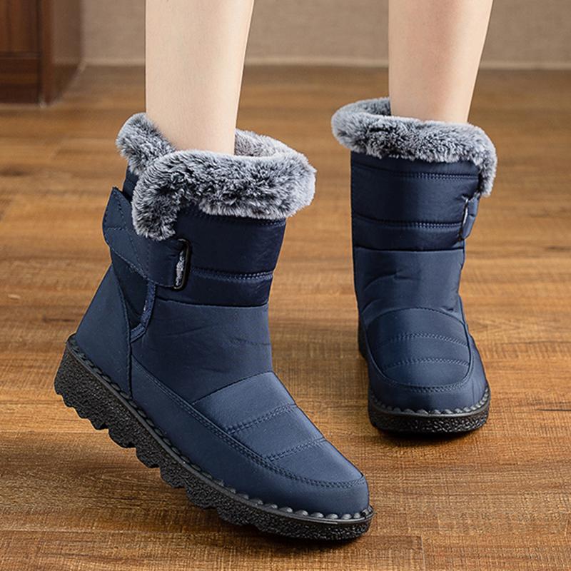 Fashion Women Boots Snow Soft Ladies Shoes Platform Women Shoes Plush Keep Warm Women's Boots Flat New Botas Mujer Winter Boot Female