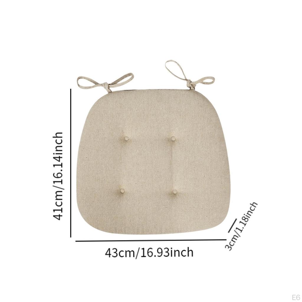 Chair Cushion Pad Floor Sponge Stool Seat for Bedroom Kitchen