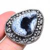 Natural Dendrite Opal Gemstone 925 Sterling Silver Gift Ring Size 8.5 W4s35