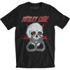 Men's Motley Crue Skull Cuffs 2 Slim Fit T-shirt Black