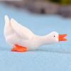 Geese Figurine Goose Figurine Home Landscape Table White Swan 1 Set 3pcs Accessories Cute Decor Resin Ornaments