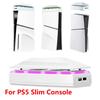 Верхний охлаждающий вентилятор для консоли PS5 Slim со светодиодной подсветкой RGB, радиатор игрового хоста, верхний пылезащитный вентилятор для рассеивания тепла для Sony PS5 Slim