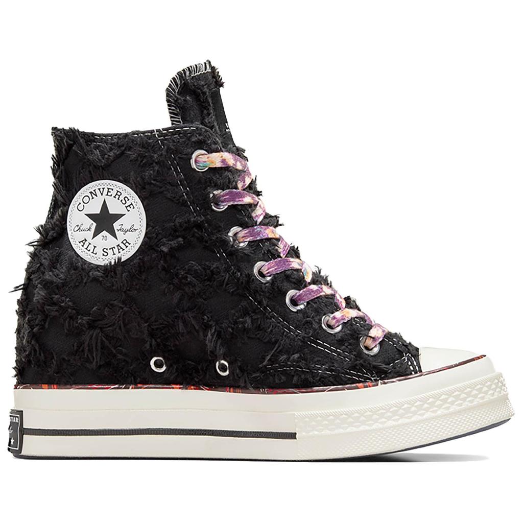 Isabel Marant X Converse Chuck 70 Internal Wedge High Raven Women Sneakers Black Egret Red A10223C