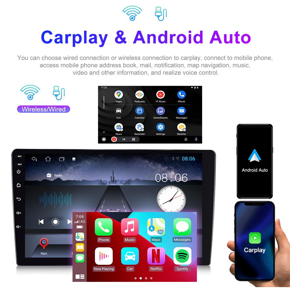 9" Wireless CarPlay for Apple Android Auto Autoradio For Chevy Camaro 2010-2015 Car Radio Stereo Multimedia GPS
