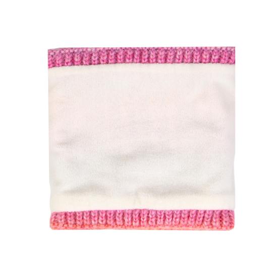 3Pcs/Set Kids Hat Scarf Gloves Set Rainbow Color Twist Texture Hat Thickened Plush Lining Neck Gaiter Knitted Gloves Set